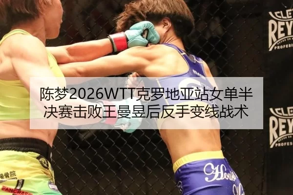 陈梦2026WTT克罗地亚站女单半决赛击败王曼昱后反手变线战术